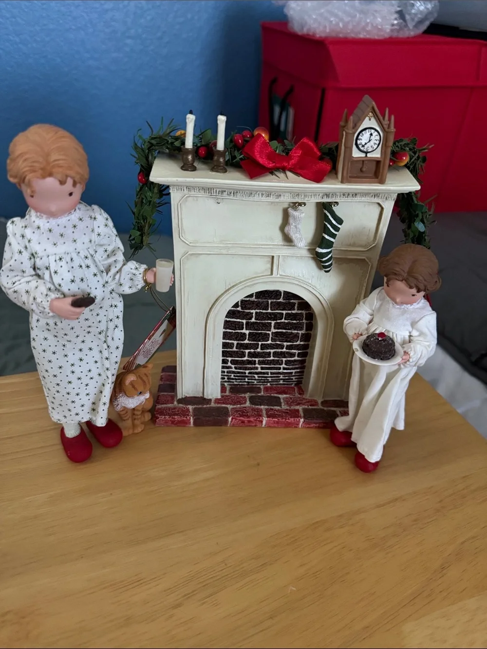 Holly Hobbie Christmas decor circa 2006